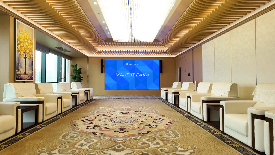 7.99m² FM27 Series indoor LED display for chamber VIP reception room meeting 7.99m² FM27 Series indoor LED display for chamber VIP reception room meeting